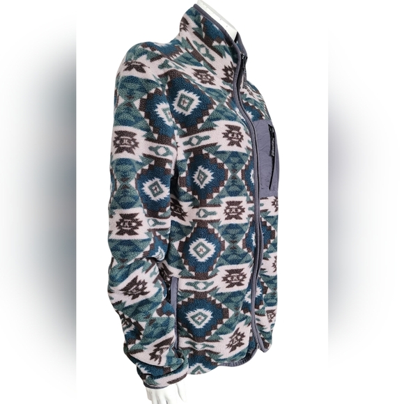 WESC Aztec fleece Men's Lg Women's Xl - Picture 5 of 9
